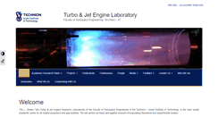 Desktop Screenshot of jet-engine-lab.technion.ac.il