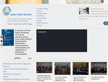 Tablet Screenshot of lokey.technion.ac.il