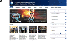 Desktop Screenshot of aero.technion.ac.il