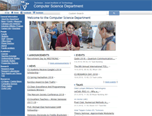 Tablet Screenshot of cs.technion.ac.il