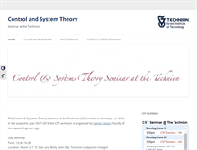 Tablet Screenshot of cst.technion.ac.il